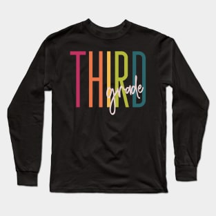 Third Grade Long Sleeve T-Shirt